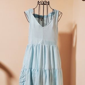 Love, Fire blue sleeveless dress size M